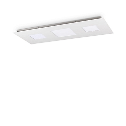 LED Deckenleuchte RELAX, 1100 mm, 84W, 3000K, 8100lm, IP20, dimmbar, wei� 