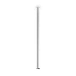 Aufbau-Deckenstrahler LOOK, IP20, zylindrisch, H�he 95cm / � 6.5cm, inkl. GU10 LED (7W 3000K 540lm 50�, on-off), wei�