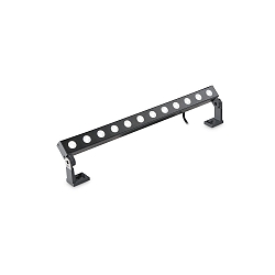 LED Linearstrahler THOR, 500 mm, 18W, 3000K, 1950lm, IP65, schwarz