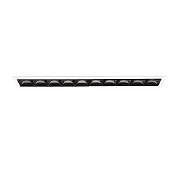 LED Deckeneinbaustrahler LIKA FI TRIM, IP20, eckig, 27.8cm, mit Blende, CRi >90, UGR <16, on-off, wei�, 21W 4000K 29�