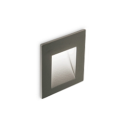 wall recessed luminaire BIT FI 350MA down, asymmetrical, switchable IP65, anthracite dimmable