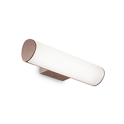 outdoor wall luminaire ETERE IP54, coffee brown