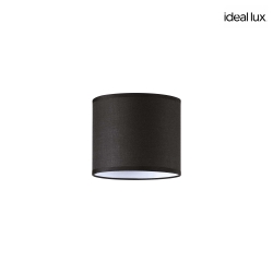 lamp shade SET 165 cylindrical, black