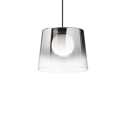 Pendant luminaire FADE with glass diffuser and coulour grade, incl. G9 3W 3000K 300lm
