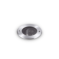 floor recessed luminaire TAURUS PT D10 ACCENT ROUND 1-fold, swivelling, walkable, switchable IP67, steel 