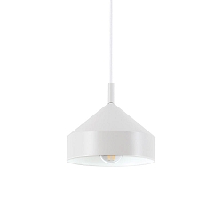 Pendelleuchte YURTA, � 210 mm, E27, h�henverstellbar, wei�