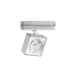 3-phase spot POV TRACK LED square, with adapter LED IP20, white