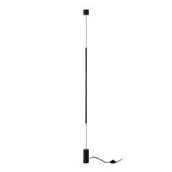 LED Stehleuchte FILO, 14W, 3000K, 1550lm, IP20, IP20, schwarz