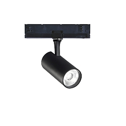 3-phase spot FOX 15W MEDIUM / 1-10V 930 dimmable, adjustable IP20, black matt 