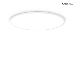 ceiling luminaire FLY SLIM PL LED LED IP40, powder coated, white