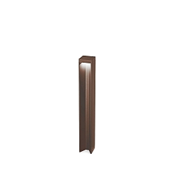 bollard lamp KURT PT LED LED IP54, coffee brown