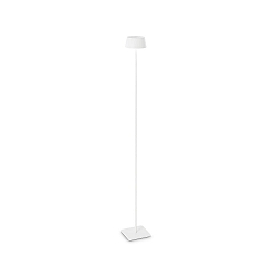 LED Outdoor Akku-Stehleuchte PURE, 115cm, 3,7V, 1,5W, 3000K, 230lm, IP54, integr. Touch-Dimmer, wei�
