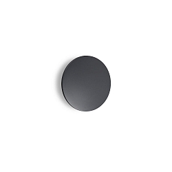 Outdoor LED Wandleuchte PUNTO AP D24, IP54, � 24cm, indirekt, 12W 3000K 850lm, CRi >90, anthrazit