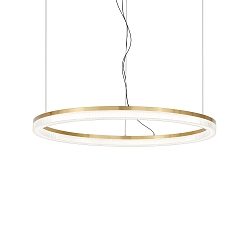 pendant luminaire CROWN 80 IP20, brass 