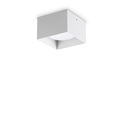 Deckenleuchte SPIKE, IP20, eckig, 10 x 10cm, inkl. GX53 LED 9W 3000K 910lm 110�, on-off (max. 15W), wei�