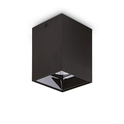 ceiling luminaire NITRO square IP20, black 