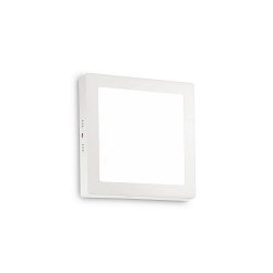 ceiling luminaire UNIVERSAL 22 square IP20, white 
