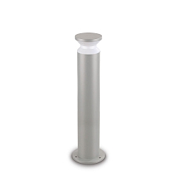 bollard lamp TORRE 80 E27 IP65, grey dimmable