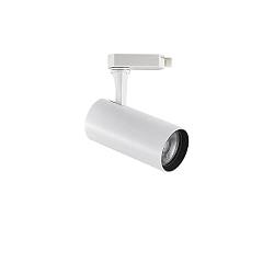 LED 3-Phasen-Schienenstrahler FOX 8W SMALL ON-OFF, CRI >90, schaltbar, verstellbar, 4000K 820lm 41�, wei�