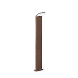 bollard lamp STYLE 100 led IP54, coffee brown 