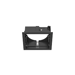 recessed housing ZEUS square, black