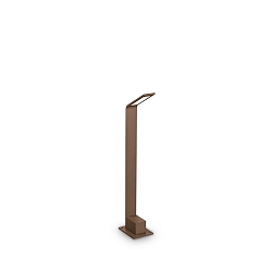 LED Outdoor Standleuchte AGOS, 60cm, 6,5W 3000K, 670lm, CRI>90, IP54, kaffee
