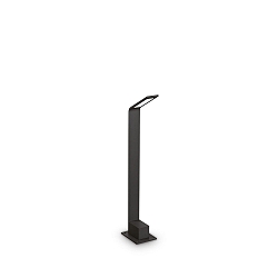 LED Outdoor Standleuchte AGOS, 60cm, 6,5W 3000K, 670lm, CRI>90, IP54, schwarz