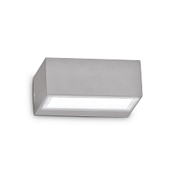 Outdoor Wandleuchte TWIN UP/DOWN, G9, IP44, grau