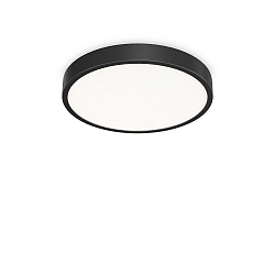 ceiling luminaire RAY 60 IP44, black dimmable
