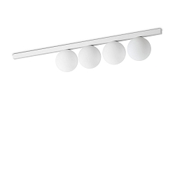 ceiling luminaire BINOMIO 4 flames G9 IP20, white dimmable