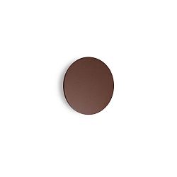 Outdoor LED Wandleuchte PUNTO AP D24, IP54, � 24cm, indirekt, 12W 3000K 850lm, CRi >90, kaffee