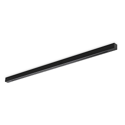 canopy LINEAR ALL IN square, 6-fold, with cover, black matt