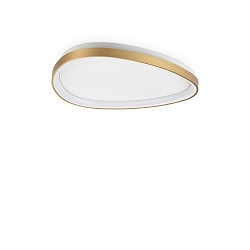 LED Deckenleuchte GEMINI, 61cm, 27W, 3000K, 3650lm, IP20, DALI dimmbar, messing