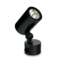 LED Outdoor-Bodenstrahler O-ZONE BIG, 19W, 3000K, 1700lm, IP66, neigbar, schwarz