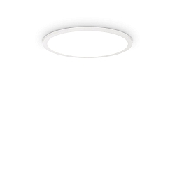 ceiling luminaire FLY SLIM PL D45 IP40, white 