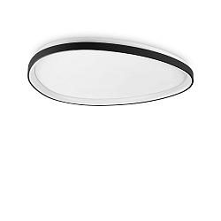 ceiling luminaire GEMINI D081 ON-OFF IP20, black 