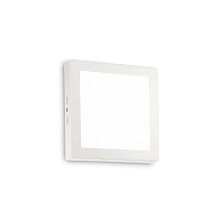 ceiling luminaire UNIVERSAL D22 ON-OFF square IP20, white 