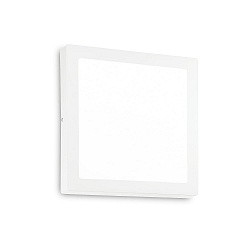 ceiling luminaire UNIVERSAL D30 ON-OFF square IP20, white 