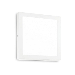 ceiling luminaire UNIVERSAL D40 ON-OFF square IP20, white 