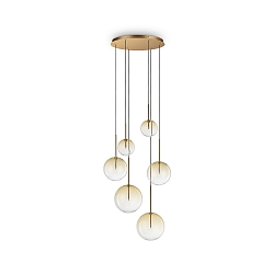 LED Pendelleuchte EQUINOXE, 6-flammig, 6xG4, 2W, 3000K, 200lm, IP20