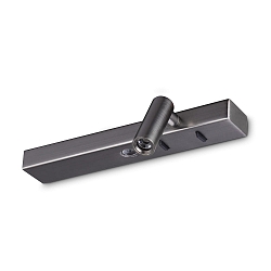 wall luminaire BONNE NUIT-2 with switch IP20, nickel 