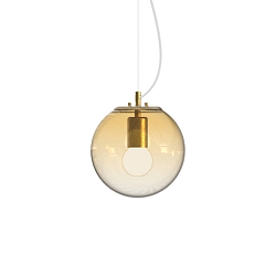 Pendelleuchte MAPA CLEAR SP1 �20cm, 1xE27, IP20, amber