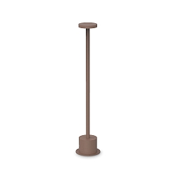 bollard lamp TOFFEE D080 H050 IP65, coffee brown 