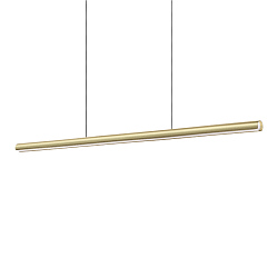 pendant luminaire DORICA IP20, brass dimmable