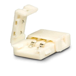 Clip-Verbinder (max. 5A) f�r 2-pol. IP20 Flexstripes mit Breite 8mm, Pitch-Abstand >12mm