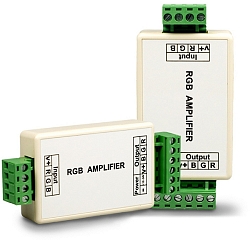 Mini RGB (PWM) Verst�rker, 3 Kanal, 12-24V DC, 3x4A