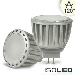 LED Stiftsockel-Reflektorlampe MR11 diffus, 12V AC/DC, G4, 4W 4000K 200lm 120°, dimmbar