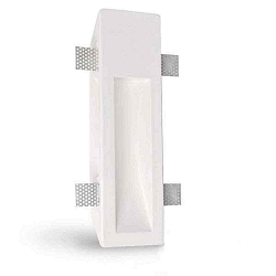 Gips-Wand-Einbauleuchte, l�nglich, GU10, gro�e Bauform