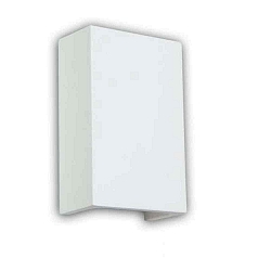 LED Gips-Wandleuchte 2x3W, UP&DOWN, eckig, warmwei�