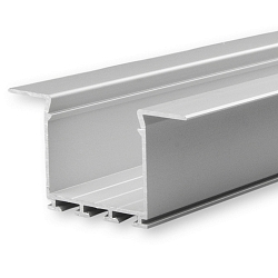 LED Einbauprofil WING20 (Flansch gerade), Aluminium eloxiert, L�nge 200cm